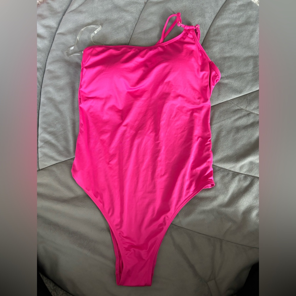 Pink swimsuit